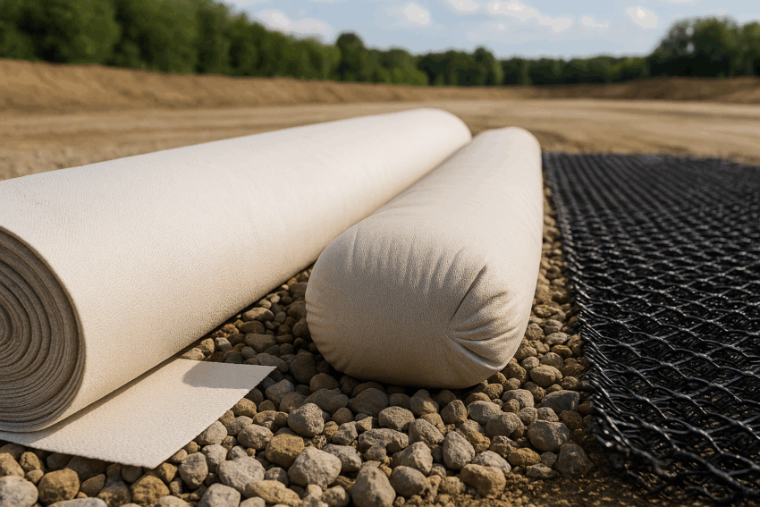 Geocomposite dan Geotube Efisiensi Drainase di Proyek Konstruksi Modern